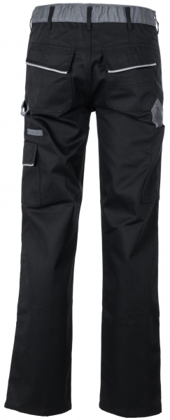 PLANAM-Arbeits-Berufs-Bund-Hose, Highline, 285 g/m, schwarz/schiefer/zink