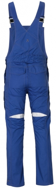 PLANAM-Arbeits-Berufs-Latz-Hose, Duraline, 270 g/m, kornblau/schwarz