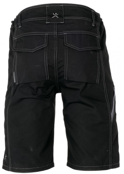 PLANAM-Arbeits-Berufs-Shorts, Duraline, 270 g/m, schwarz/grau