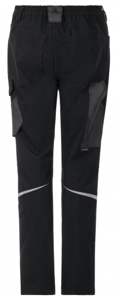PLANAM-Damen-Bundhose, Vario, 250 g/m, schwarz/grau