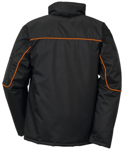 PLANAM Piper, Winter-Arbeits-Berufs-Jacke, schwarz/orange