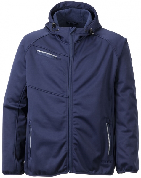 PLANAM-Softshelljacke, Fog, 290 g/m, marine