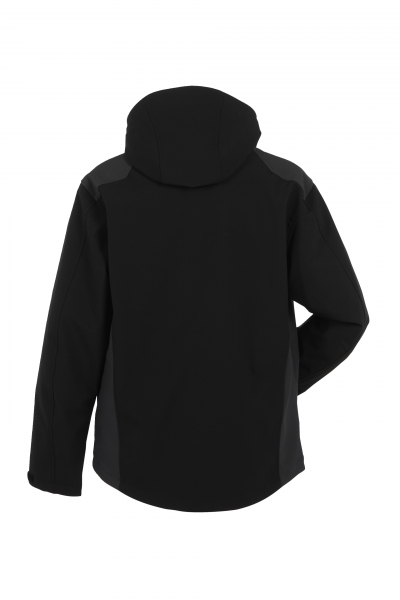 Planam-Outdoor Moto Softshelljacke schwarz/grau