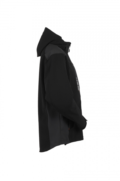 Planam-Outdoor Moto Softshelljacke schwarz/grau