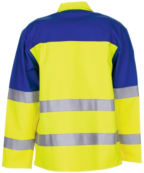 PLANAM Warn-Schutz, Arbeits-Berufs-Bund-Jacke 1-lagig MAJOR PROTECT warngelb/kornb