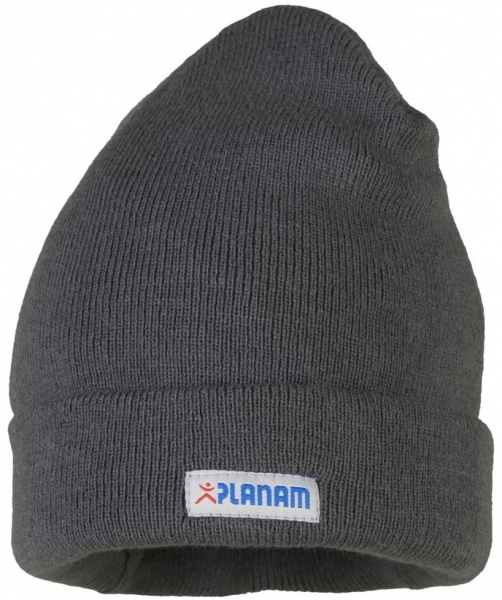 PLANAM Thinsulate-Winter-Mütze, mit Umschlag, schiefer