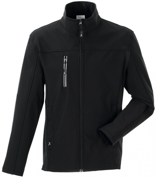 PLANAM-Pure-Softshelljacke, Norit, 260 g/m, schwarz/schwarz