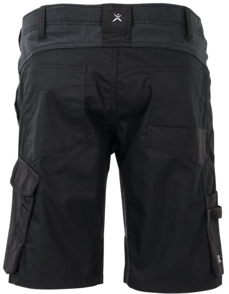 PLANAM-Damen-Shorts, Norit, 245 g/m, schwarz/schwarz