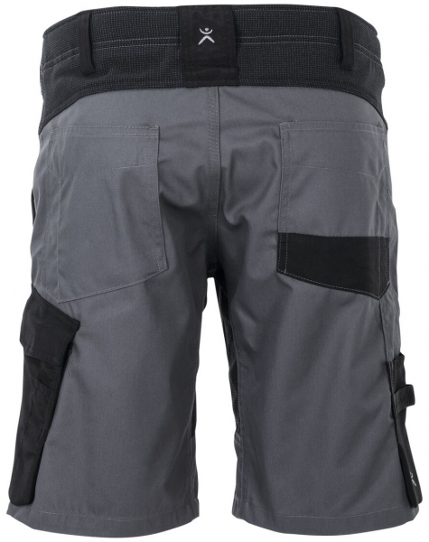 PLANAM-Damen-Shorts, Norit, 245 g/m, schiefer/schwarz