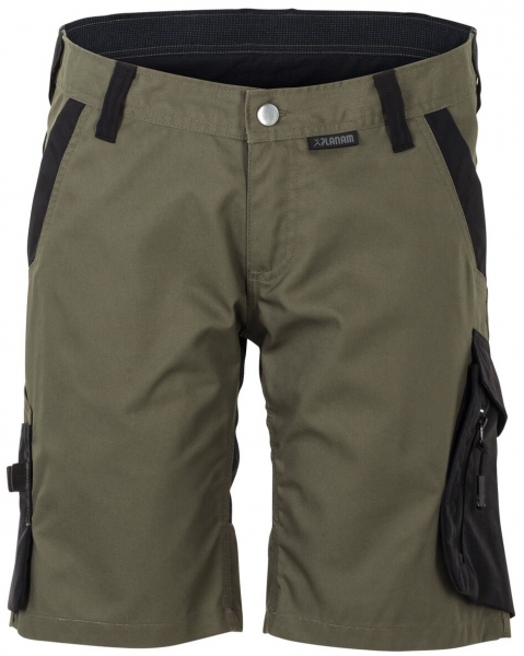 PLANAM-Damen-Shorts, Norit, 245 g/m, oliv/schwarz