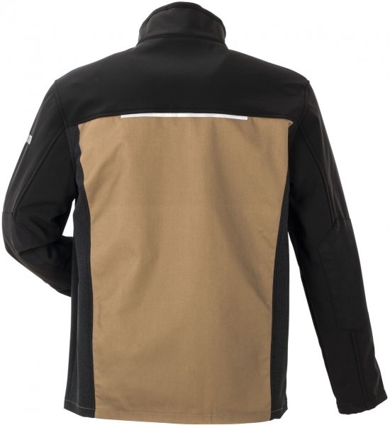 PLANAM-Hybridjacke, Norit, 245 g/m, sand/schwarz