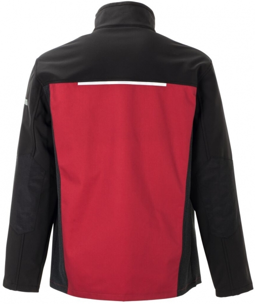 PLANAM-Hybridjacke, Norit, 245 g/m, rot/schwarz