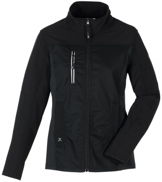 PLANAM-Damen-Hybridjacke, Norit, 245 g/m, schwarz/schwarz