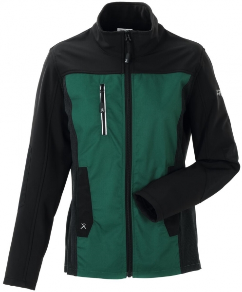 PLANAM-Damen-Hybridjacke, Norit, 245 g/m, grn/schwarz