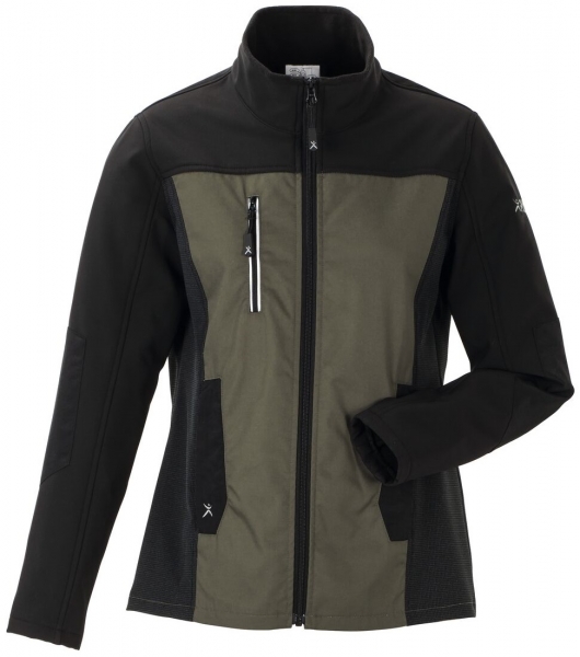 PLANAM-Damen-Hybridjacke, Norit, 245 g/m, oliv/schwarz