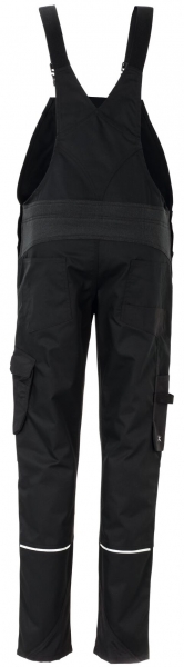 PLANAM-Damen-Latzhose, Norit, 245 g/m, schwarz/schwarz