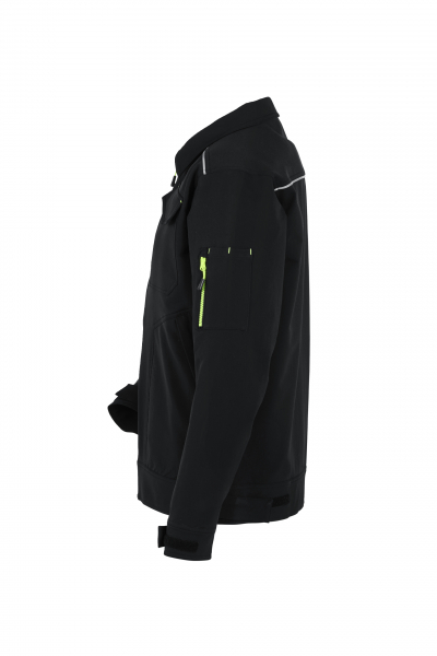 Planam-rECOline Bundjacke schwarz/schwarz