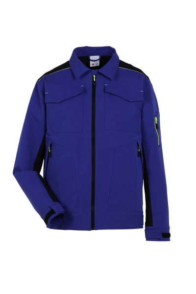 Planam-rECOline Bundjacke kornblumenblau/schwarz