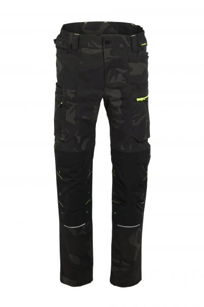 Planam-rECOline Bundhose camouflage/schwarz