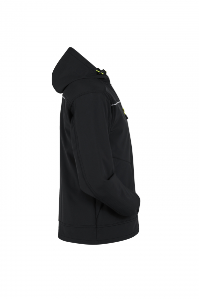 Planam-rECOline Softshelljacke schwarz/schwarz