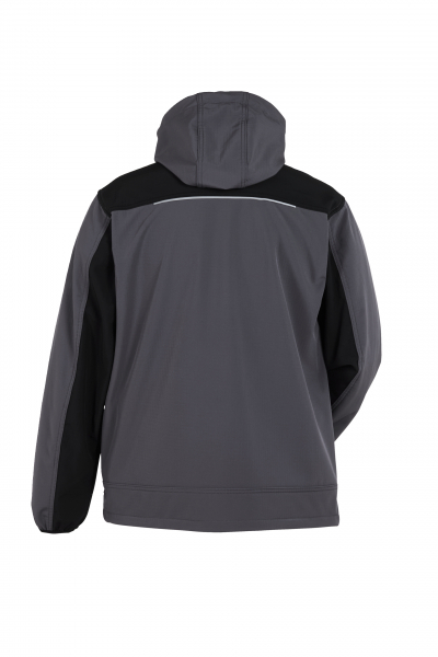 Planam-rECOline Softshelljacke schiefer/schwarz