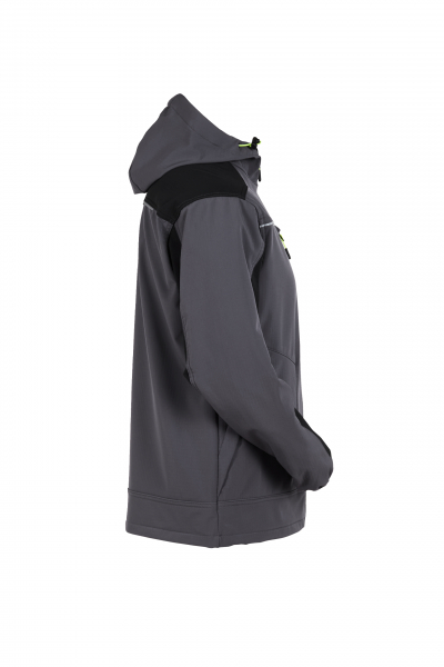 Planam-rECOline Softshelljacke schiefer/schwarz
