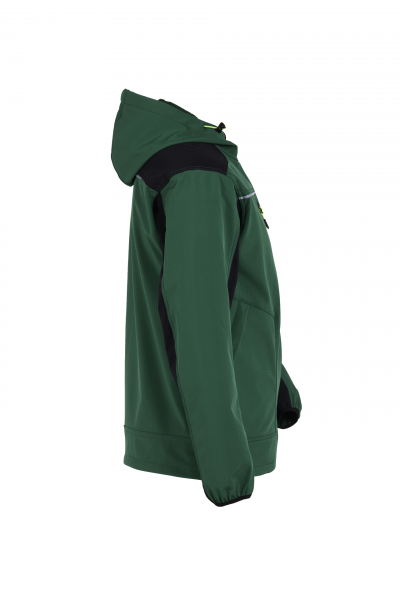 Planam-rECOline Softshelljacke gr�n/schwarz