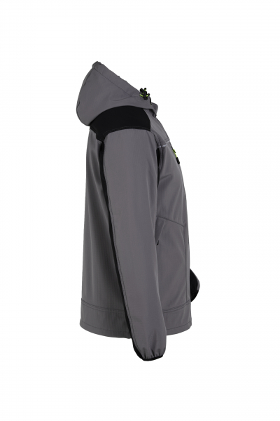 Planam-rECOline Softshelljacke zink/schwarz