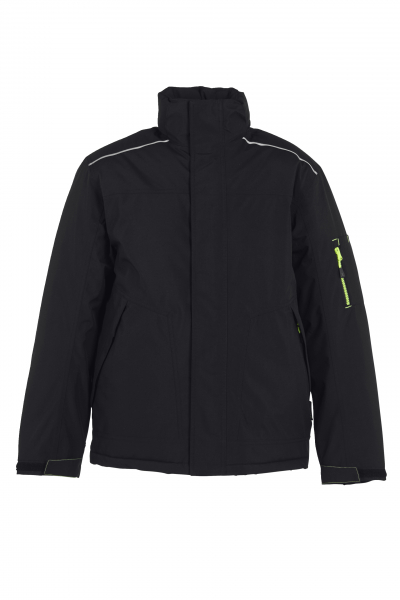 Planam-rECOline Winterjacke schwarz