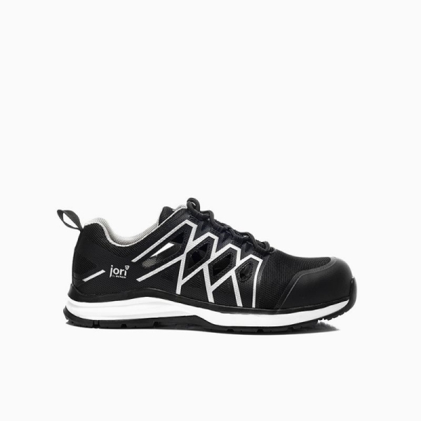JORI-Sicherheitshalbschuhe, jo_SWIFT Air black Low ESD S1P, schwarz