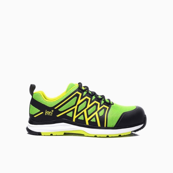 JORI-Sicherheitshalbschuhe, jo_SWIFT green-yellow Low ESD S1P, gr�n/gelb