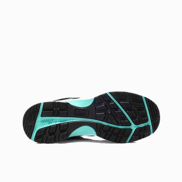 JORI-Sicherheitshalbschuhe, jo_SPEEDY black-aqua Low ESD S1P, schwarz/aqua