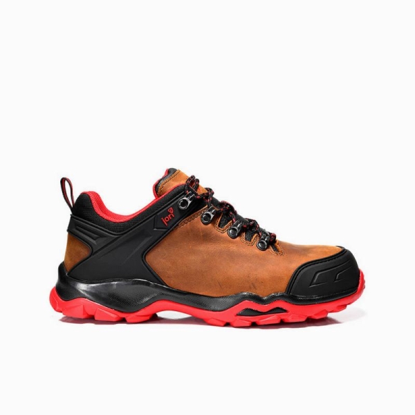 JORI-Sicherheitshalbschuhe, jo_POWERFUL brown Low S3, braun