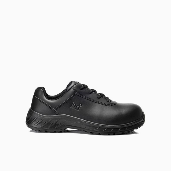 JORI-Sicherheitshalbschuhe, jo_CLEAN Loop black Low ESD S3, schwarz