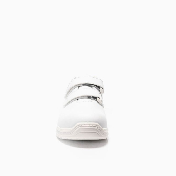 JORI-Sicherheitshalbschuh, jo_CLEAN Strap white Low ESD S3, wei�