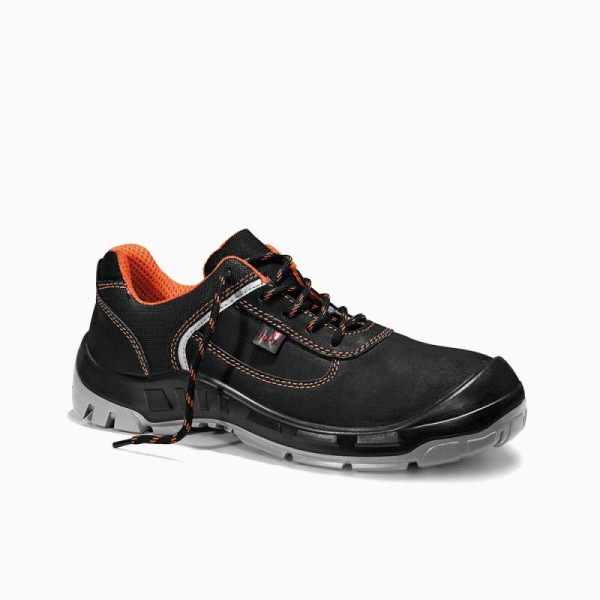 JORI-Sicherheitshalbschuh, jo_COLOUR orange Low S3, schwarz/orange