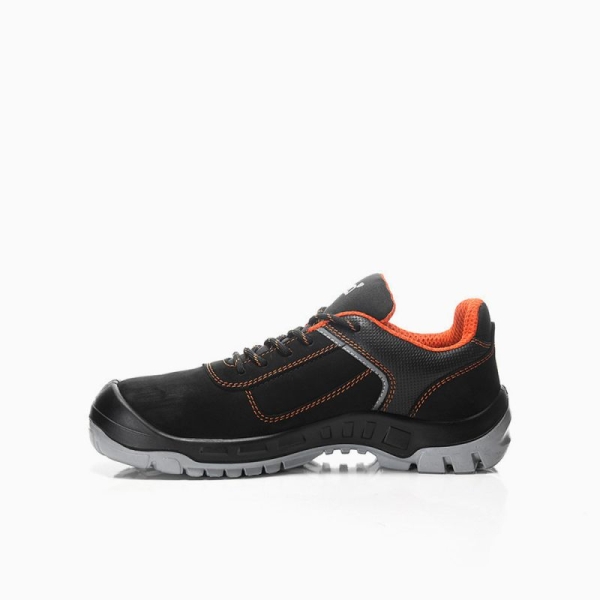 JORI-Sicherheitshalbschuh, jo_COLOUR orange Low S3, schwarz/orange