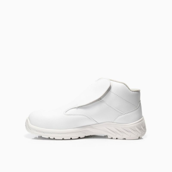 JORI-Sicherheitsschn�rstiefel, jo_CLEAN Slipper white Mid ESD S3