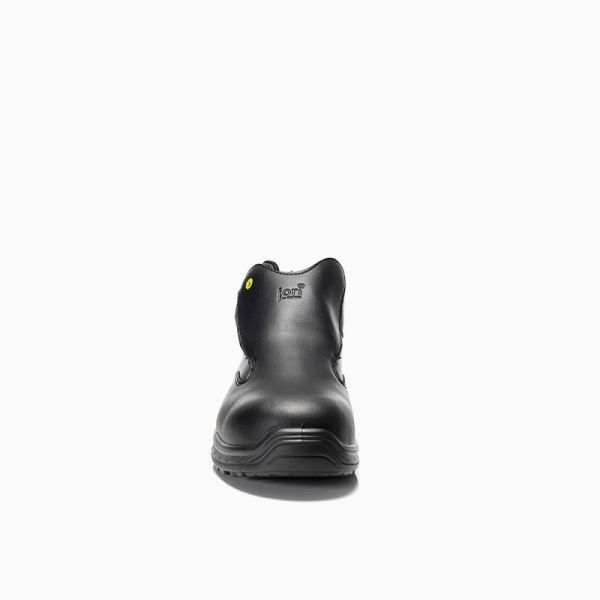JORI-Sicherheitshalbslipper, jo_CLEAN Slipper black Mid ESD S3, schwarz