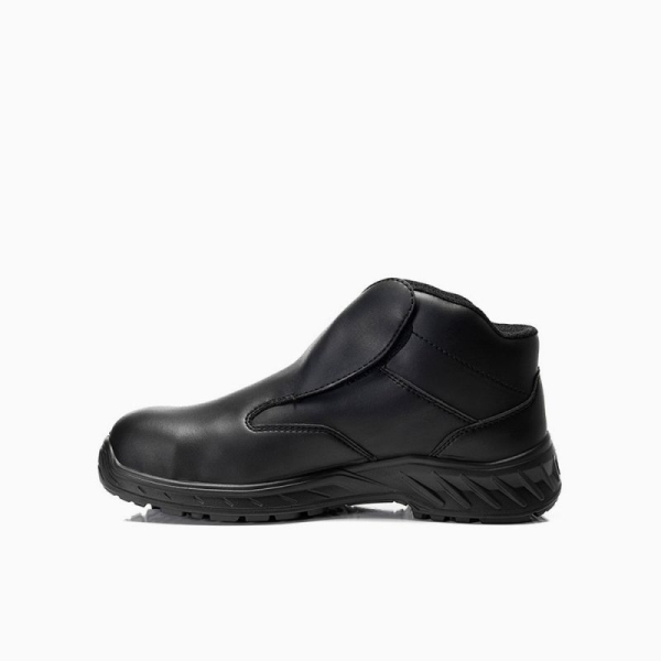 JORI-Sicherheitshalbslipper, jo_CLEAN Slipper black Mid ESD S3, schwarz