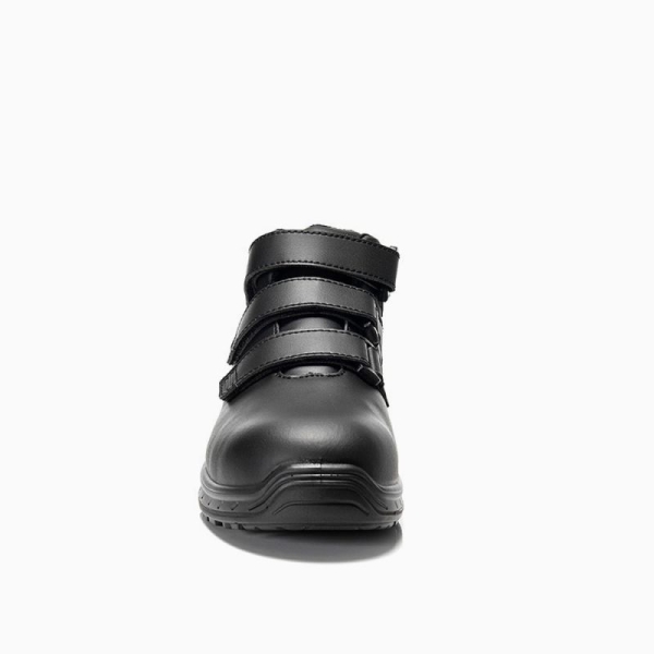 JORI Sicherheitshalbschuh CLEAN Strap black Form B, Mid ESD S3, schwarz