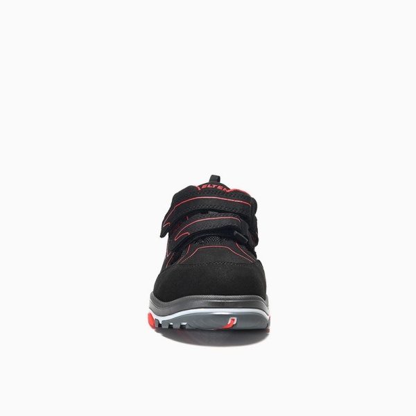 ELTEN-S1-Sicherheitssandale, ANTHONY red Easy, ESD, Typ 1, schwarz-rot