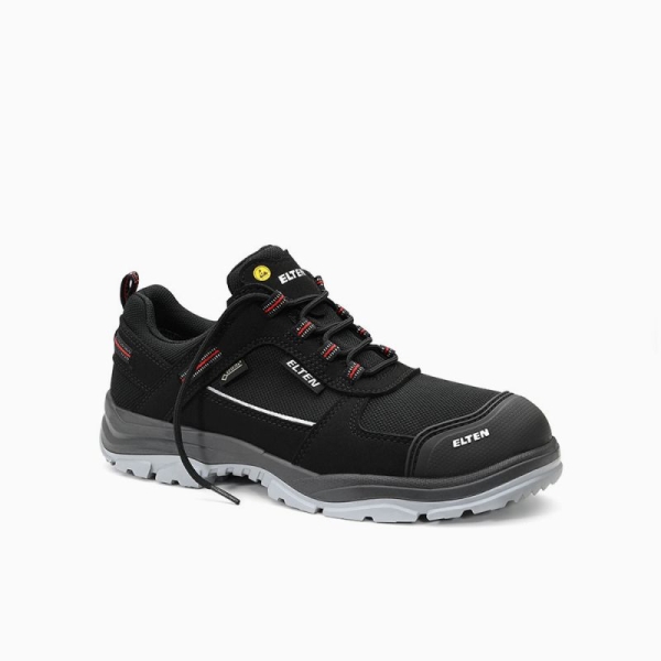 ELTEN-S3-ERGO-ACTIVE-Sicherheitshalbschuhe, MATTHEW Pro GTX Low , ESD, Fußtyp 3, schwarz