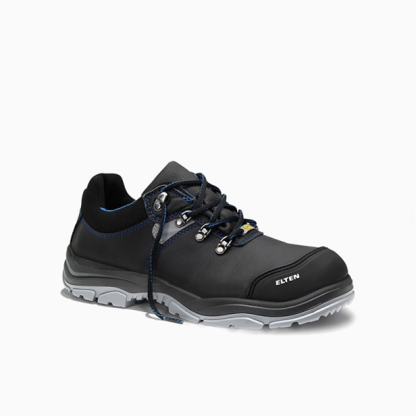 ELTEN-S3-ERGO-ACTIVE-Sicherheitshalbschuhe, MASON Pro Low, ESD, Fußtyp 2, schwarz