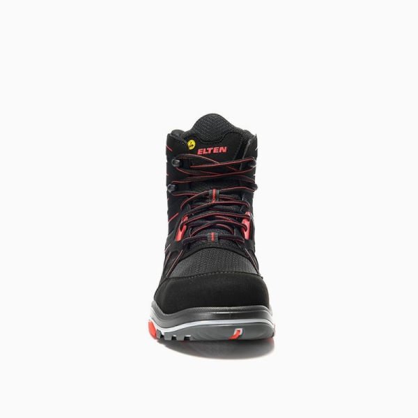 ELTEN-S1-ERGO-ACTIVE-Sicherheitshochschuhe, ANTHONY Mid, ESD, Fu�typ 1, rot