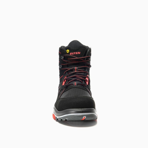 ELTEN-S1-ERGO-ACTIVE-Sicherheitshochschuhe, ANTHONY Mid, ESD, Fu�typ 3, rot