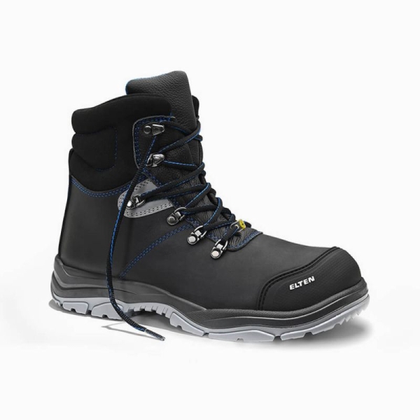 ELTEN-S3-ERGO-ACTIVE-Sicherheitshochschuhe, MASON Pro mid, ESD, Fußtyp 3, schwarz