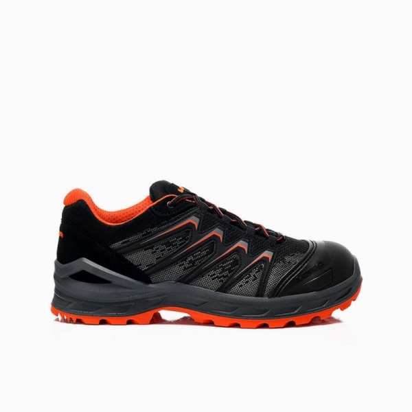 ELTEN-S3-Sicherheits-Arbeits-Berufs-Schuhe, Halbschuhe, LARROX Work GTX black Lo, CI, schwarz