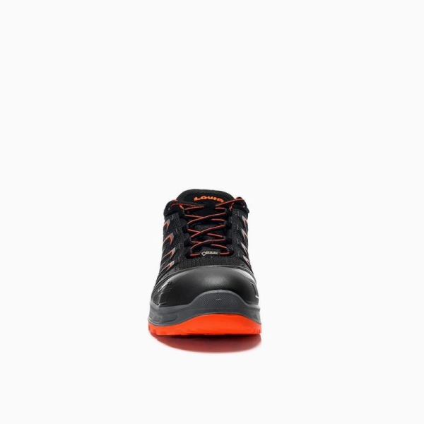 ELTEN-S3-Sicherheits-Arbeits-Berufs-Schuhe, Halbschuhe, LARROX Work GTX black Lo, CI, schwarz