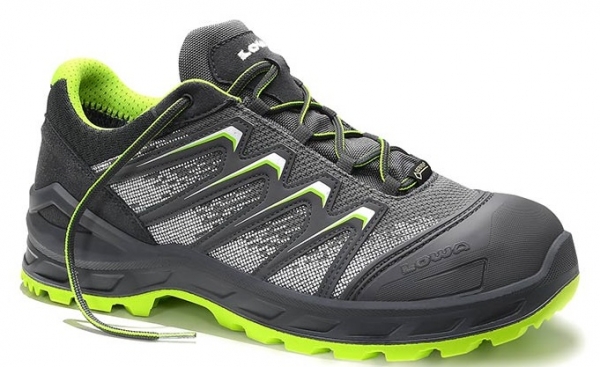 ELTEN-S3-Sicherheits-Arbeits-Berufs-Schuhe, Halbschuhe, LARROW Work GTX grey Lo, CI, grau